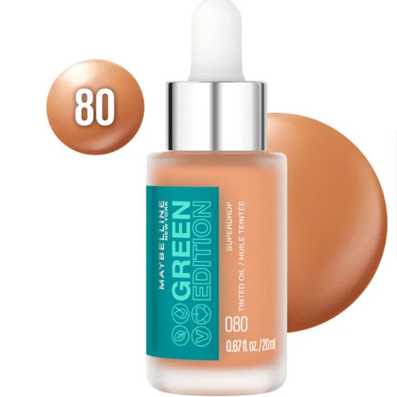 Maybelline New York Green Edition Superdrop face  makeup Tinted Oil makeup 20mL - Picture 12 of 12